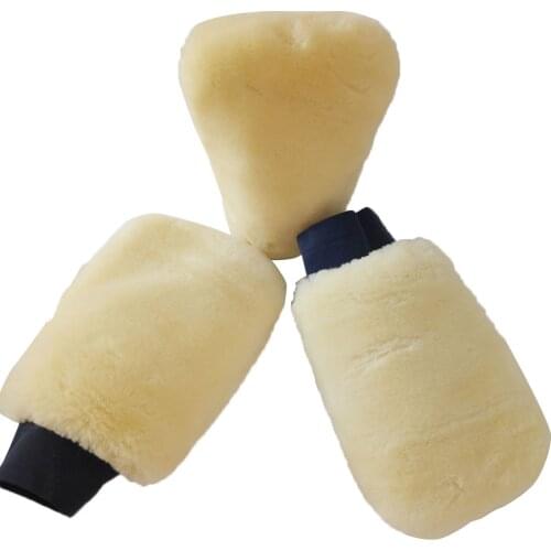 Car Cleaning Mitt Wax Detailing Brush Microfiber Plush Car Detailing Mitten Soft Washing Glove Microfiber Cleaning Tools