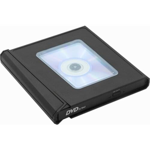 External CD/DVD Drive USB 2.0 CD DVD Burner for Laptops Windows 10/8/7 Linux Operating System for Desktop