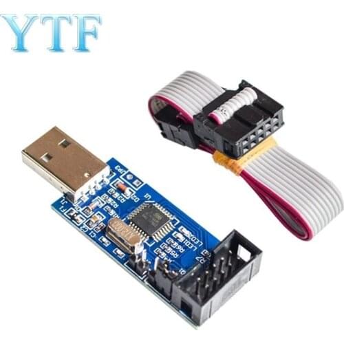 1PCS IT USBASP USBISP AVR Programmer USB ISP USB ASP ATMEGA8 ATMEGA128 Support Win7 64