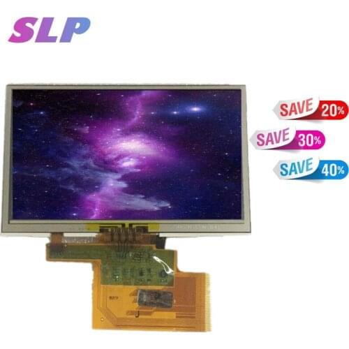 4.3' inch LMS430HF19 Complete LCD Display screen + touch panel for TomTom one XL N14644 GPS LCD display Screen Free shipping