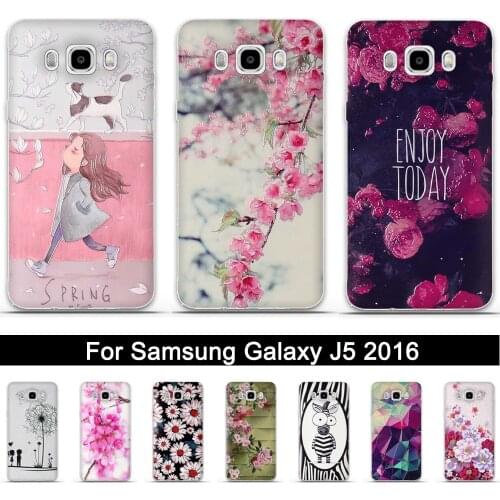 Case For Samsung Galaxy J5 2016 J510 sm-j510f j510fn TPU Soft Silicone Back Phone Cover for Samsung Galaxy J5 2016 J510F Fundas