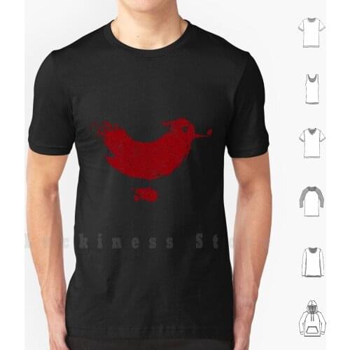 Acca Land T Shirt DIY Cotton Big Size S-6xl Acca Anime Manga Animation Cartoon Comic Book Light Novel Red Bird Robin