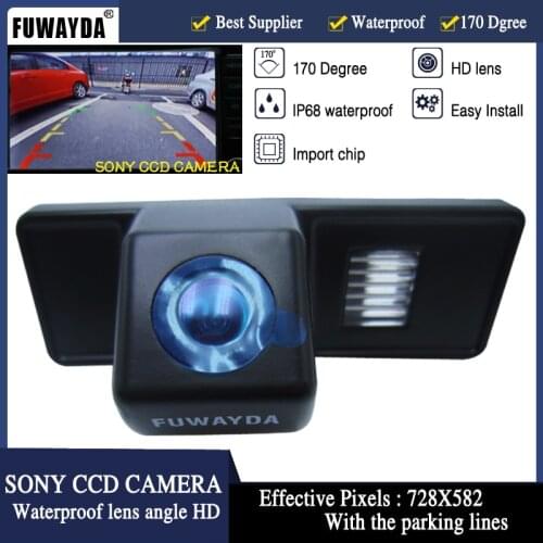FUWAYDA HD CCD Car Rear View Reverse CAMERA for Mercedes-Benz Vito Viano / B Class MPV / Sprinter With Guide Line WAYERPROOF