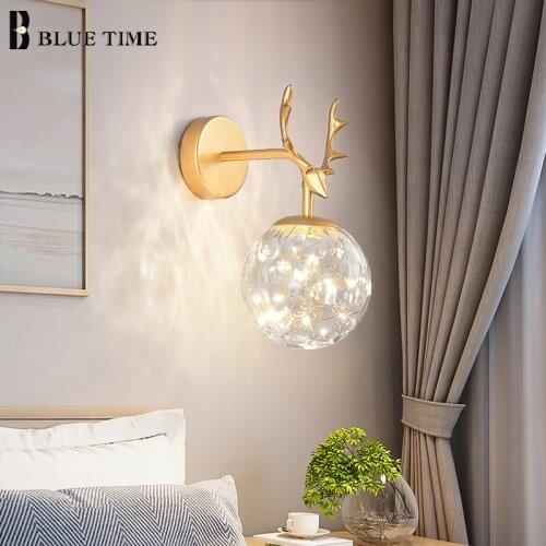 Creative LED Wall Lights Home Indoor Lighting Wall Lamps for Living Room Bedroom Childrens Room Wall Sconces LED Bedside Lights