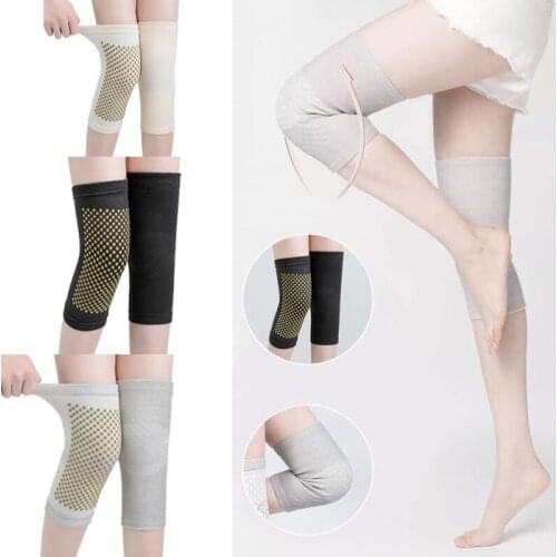 Hot Heated Knee Brace Wrap Knee Brace Sleeve Protector Warm Self‑Heating Knee Pads Health Care for Arthritis N66