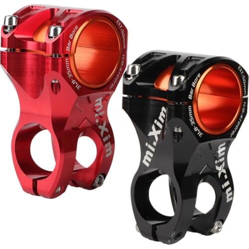 Mi.Xim 35mm Stem 31.8mm Bicycle Handlebar Aluminium Alloy Short Bike Bar Handlebar Stem Riser MTB Road Bike Handle Bar Stem