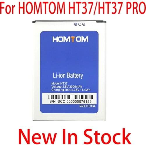 NEW 3000mAh Battery For HOMTOM HT37 / HT37 PRO Mobile Phone+Tracking Number