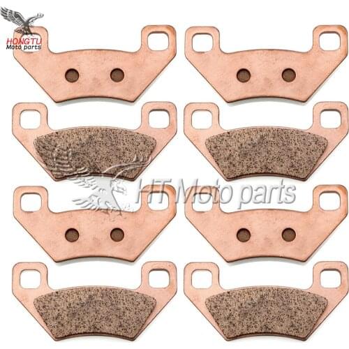 Front Rear Brake Pads For ARCTIC CAT UTV HDX700 Prowler 2011-2014 XTZ1000 09-14 Wildcat 1000 12-14 Wildcat 700 Trail 2015-2019