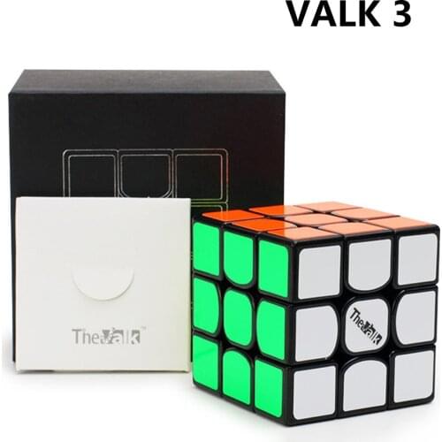 Qiyi 3x3 Cube Valk3 Magic Cube The Valk 3 Profissional Speed Cube 3Layers Speed Cube Puzzle Toys For Children Kids Gift Toy