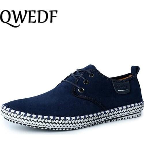 QWEDF Men's Lace-up Shoes