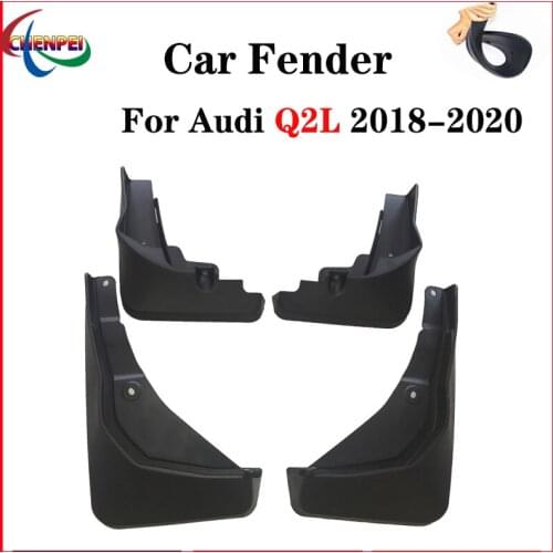 4pcs Special Fender For Audi Q2L 2018-2020 Auto Mudguard Tire Accessories Supplies Car Decoration Accessories