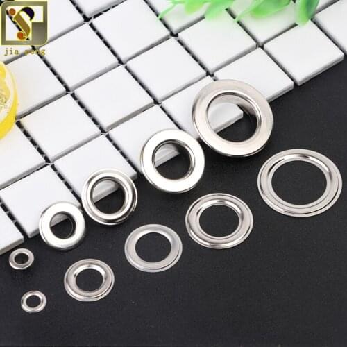 TOP new Flat Eyelet 100 sets colthes accessories factory direct sales Support 12mm-21.3mm