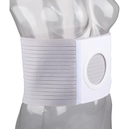 Health Care Ostomy Abdominal Belt Brace Waist Support Wear Abdominal Stoma Prevent Parastomal Hernia