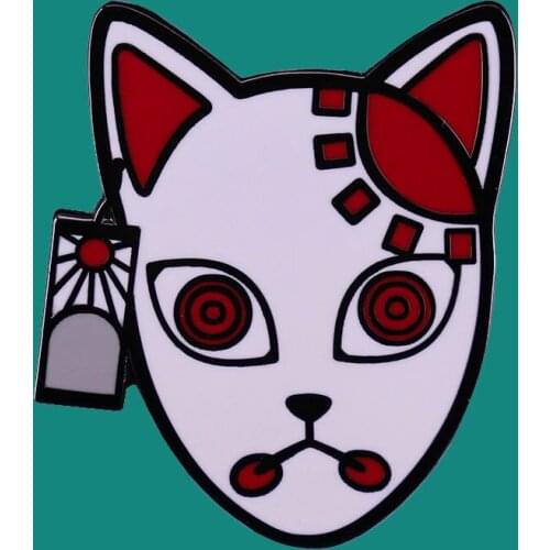 Fun Comic Mask Enamel Pins Brooch Collecting Alloy Cartoon Lapel Badges Men Women Fashion Jewelry Gifts Adorn Backpack Collar