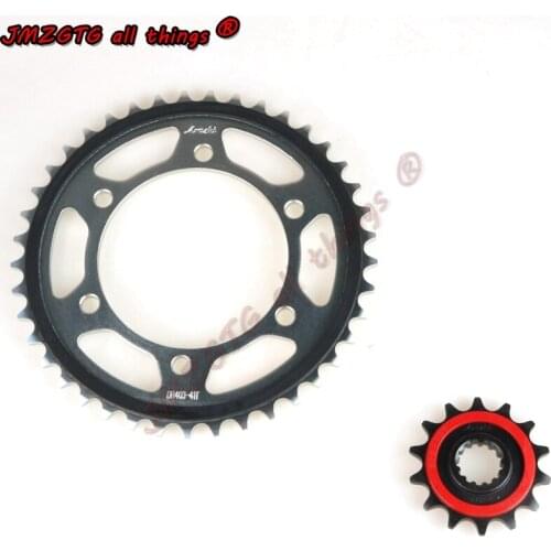 Motorcycle Sprocket Is Suitable For KAWASAKI Nina400 & Z400 Front Rear Sprocket High-Quality Hardened Gear
