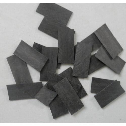 100 pcs violin bow tips ebony veneer