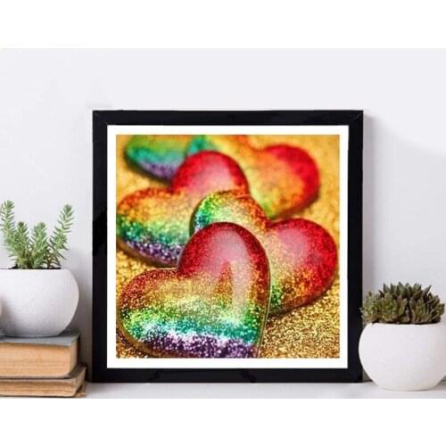 DIY Diamond Painting Kits for Adults Beginner Arts Loving Couple Gift Full Drill Resin Craft Embroidery Tools 30X30cm
