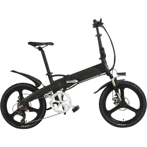 G660 20 Inch Folding Electric Bicycle, 400W Powerful Motor,48V 14.5Ah Hidden Battery, LCD Display with 5 Level Assist