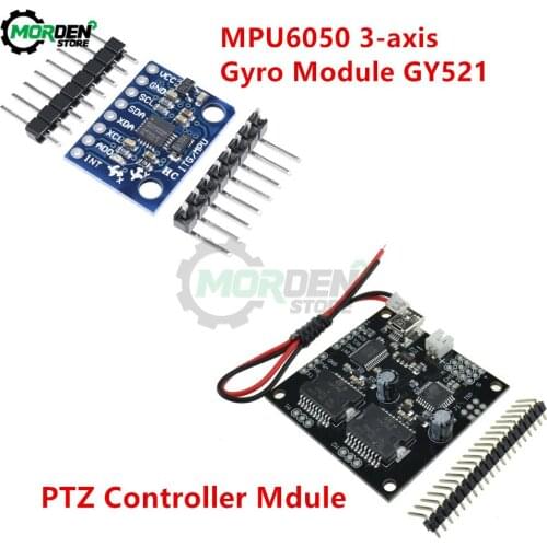 GY-521 GY521 GY 521 MPU-6050 MPU6050 MPU 6050 Module 3 Axis Analog Gyro Sensors + PTZ Controller
