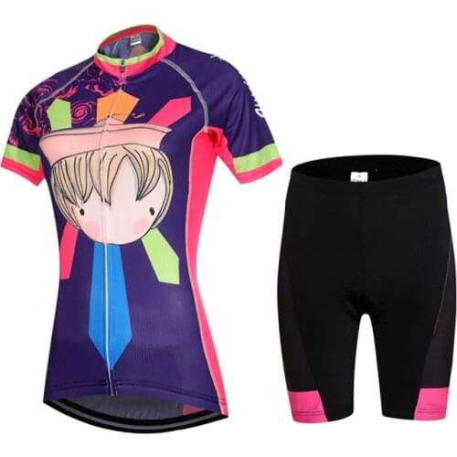 KEYIYUAN SHORT SHIRT HORIZONTAL SHOES Short Sleeve Top Summer Sportswear Mountain Bike Sports Set