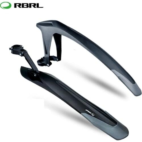 RBRL Bicycle Rear Fenders MTB Bike Wings Quick release Mudguard Adjustable angle Rear Wings Tail Soft TPE 24-29 Inch Universal