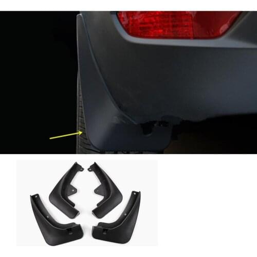 Car Cover Soft Plastic Mud Flap Splash Guard Fender Mudguard 4pcs For Mazda CX-3 CX3 2017 2018 2019 2020