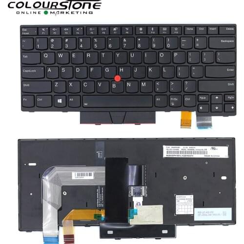 New US Laptop Keyboard For Lenovo Thinkpad T470 T480 A475 A485 01AX591 01AX550 01AX509 English Notebook Keyboard With Backlit