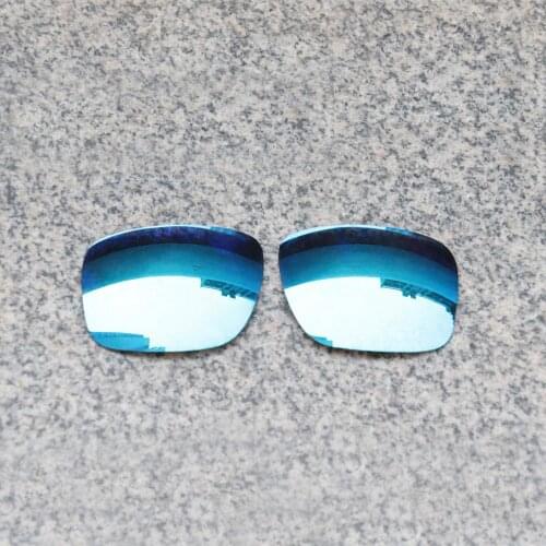 E.O.S Polarized Enhanced Replacement Lenses for Oakley Holbrook Sunglasses - Ice Blue Polarized Mirror