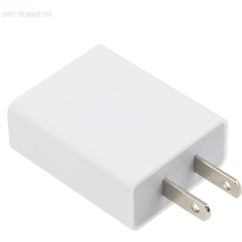 Mini Single USB Charger US Plug 2.1A Max Fast Charging Wall Mobile Phone Chargers Travel Adapter for Samsung Xiaomi iPhone