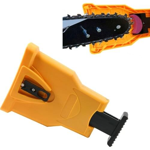 Teeth Sharpener Saw Chain Sharpener Bar-Mounted Fast Grinding Electric Power Chainsaw Chain Sharpener Chainsaw Sharpener