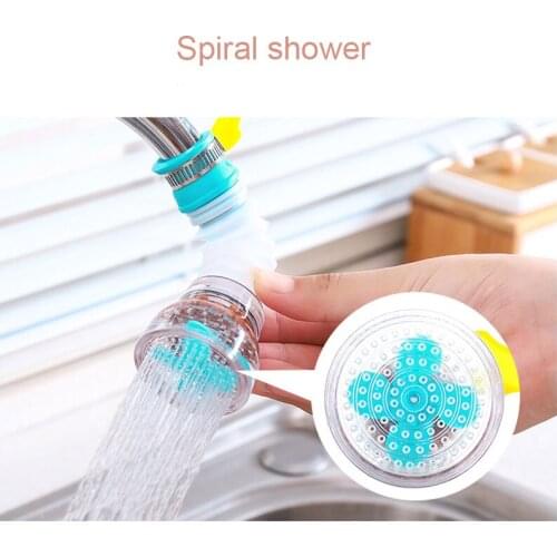 360 Degree Adjustable Kitchen Faucet Booster Filter Tap Extender Splash-proof Water Filter Kitchen Accessories Drop Shipping