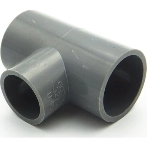 40mm To 25mm Inner Diameter Tee PVC Tube Joint Pipe Fitting Adapter Water Connector For Garden Irrigation System