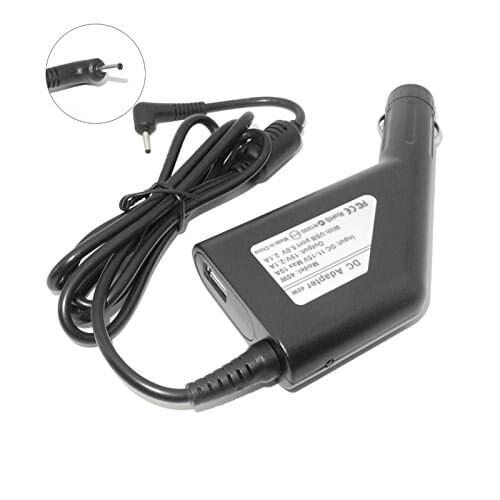 Huiyuan Fit for 19V2.1A 40W Dc Car Charger Power Adapter for Asus Eee PC 1001HA 1001P 1001PX 1005HA 2.50.7mm 5V 2.1A USB Charger