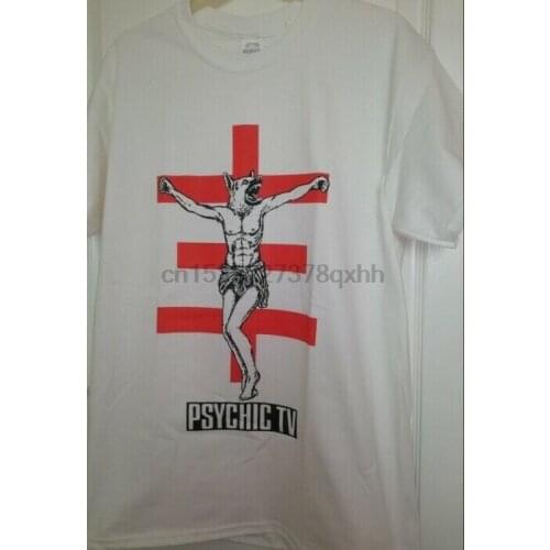 Psychic TV Industrial Music Wolf T Shirt Tribal Current 93 Throbbing Gristle 169