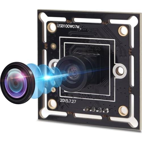 ELP Micro 720P HD MJPEG /YUY2 CMOS OV9712 120degree wide view angle CCTV mini Video Camera Module for machine vision