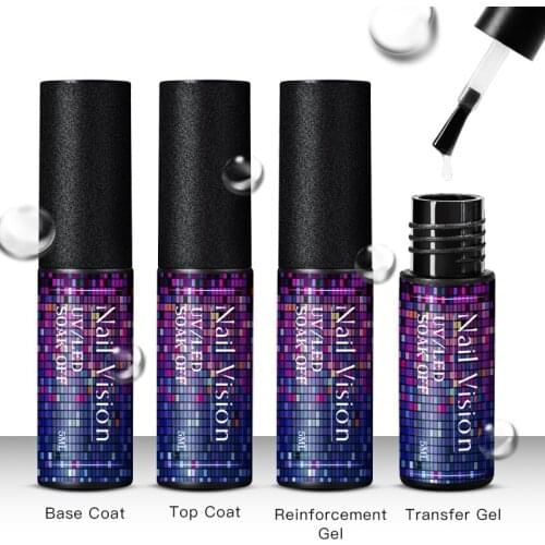 5ml Function Nail Gel Polish Matte Top Coat Primer Soak Off UV LED Gel Varnish DIY Nail Art Manicure Gel Varnish Lacquer