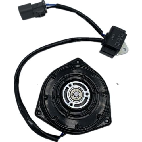 New Electrical Condenser Radiator Cooling Fan Motor 38616-PWA-J01 38616PWAJ01 065000-3070 For HONDA FIT JAZZ CIVIC 2005-2008