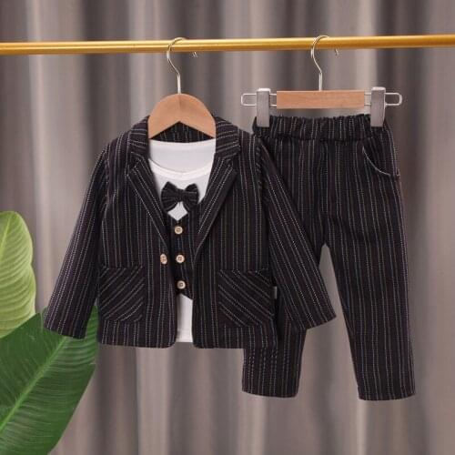 2021 New Children Clothing Boy Sets Autumn Winter Long Sleeve Baby Boy Clothes Sets Fashion For Kids Outfits Suits 1 2 34 Yesrs