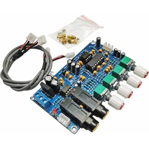 Microphone Amplifier Board K Song Reverb Board Karaoke singing amplifier board power amplifier board double power supply AC12V