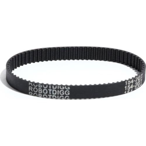 LUPULLEY 2GT GT2 Rubber Belt Transmission Belt 6/10mm Width 2GT-194/200/202/204/208/214/220/228/232/240/244mm For 3D Printer