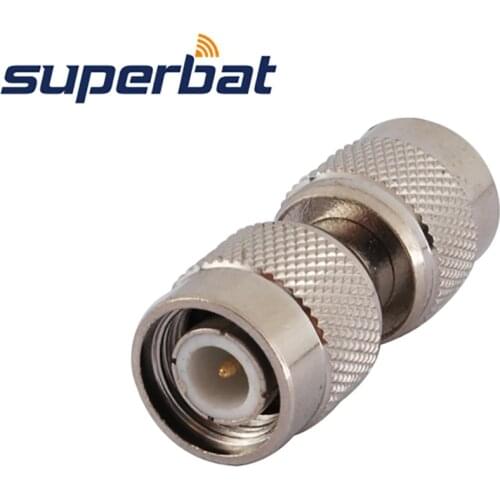 Superbat 5pcs TNC Adapter TNC Male to Plug Straight RF Coaxial Connector
