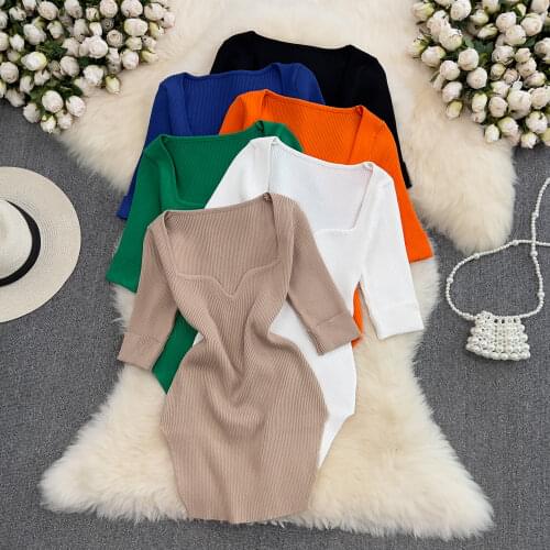 Tcmycxjk Women's Knitted T-shirts