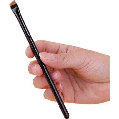 Angled Eyebrow Brush Eyeliner Professional Small Angled Eyebrow Brush Makeup Tool Brow Contour Brush For Cosmetics Beauty