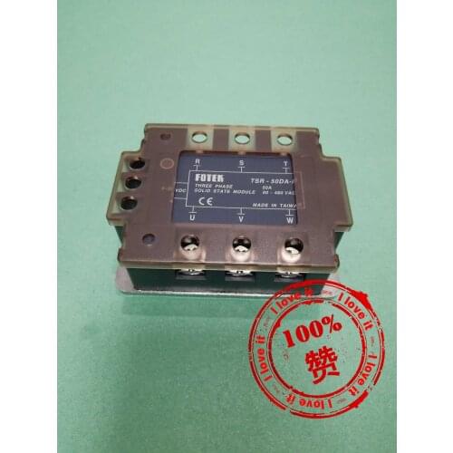 "False One Penalty Ten" 100% Original TSR-50DA-H Three Phase Solid State Relay
