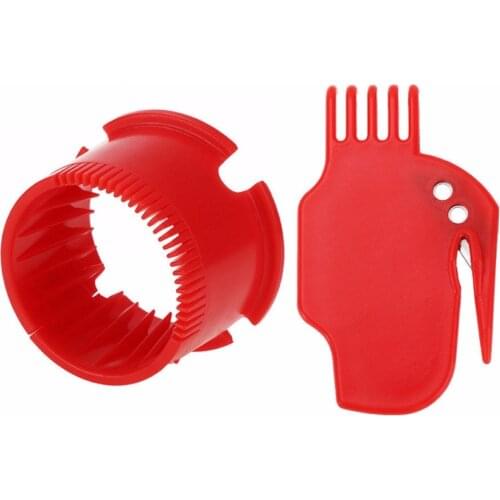 2Pcs Red Brush Cleaning Tool For iRobot 400 500 600 700 Series Vacuum Cleaner