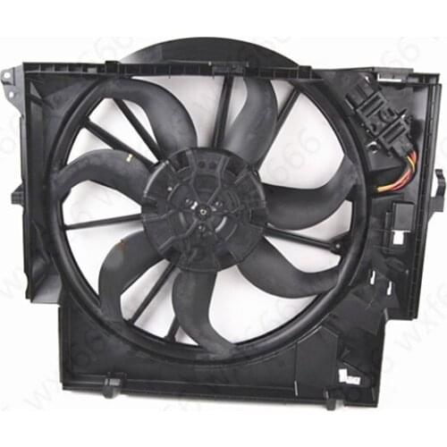 Car Electronic fan Suitable for X1 X3 X5 X6 Z4 E84 E53 E70 E71 E85b mwE89 Cold air fan Cooling fan Water tank fan cooling fan