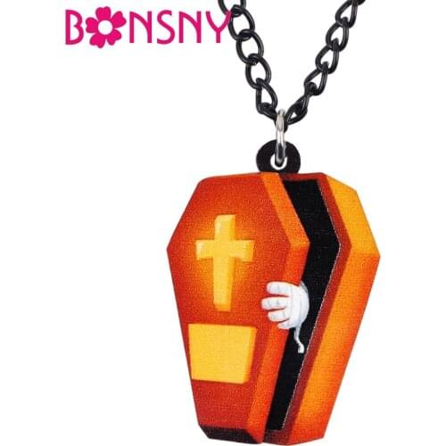 Панк-ожерелья Bonsny China At AliExpress