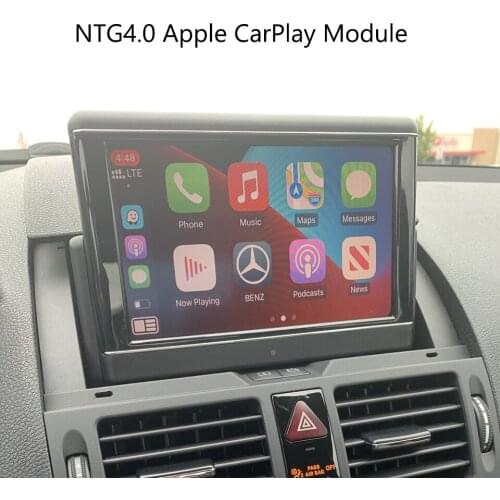 Compatible IOS14 Wireless Android Auto Retrofit Phone Screen Mirror Solution CarPlay for Mercedes NTG4.0 C E ML GL