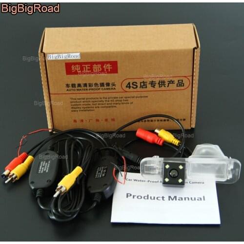 BigBigRoad For KIA Rio / K2 Sedan 2007 2008 2009 2010 2011 2012 2013 2014 2015 2016 2017 Wireless Camera Car Rear View Camera