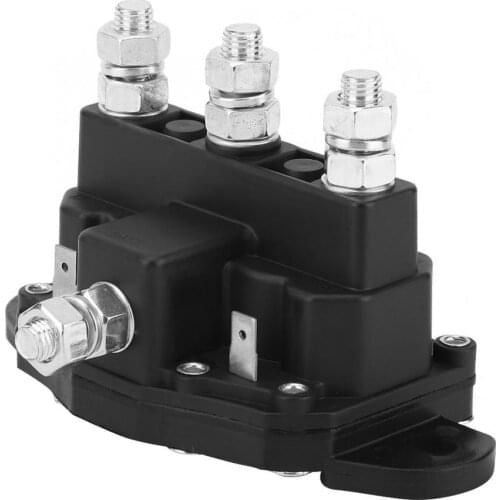 Button switch 6 Terminal 12V Winch Motor Reversing Solenoid Switch Relay Contactor button start stop